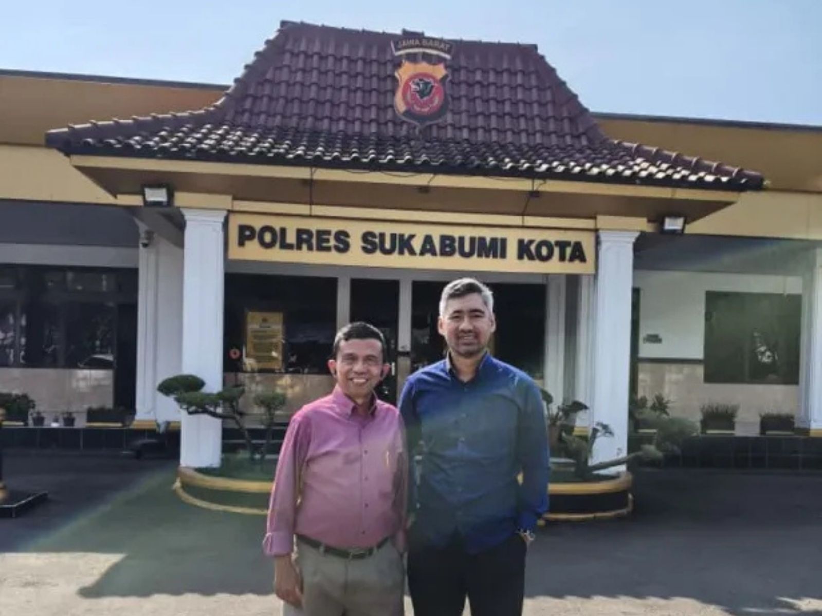 Melakukan Pendampingan di Polres Sukabumi