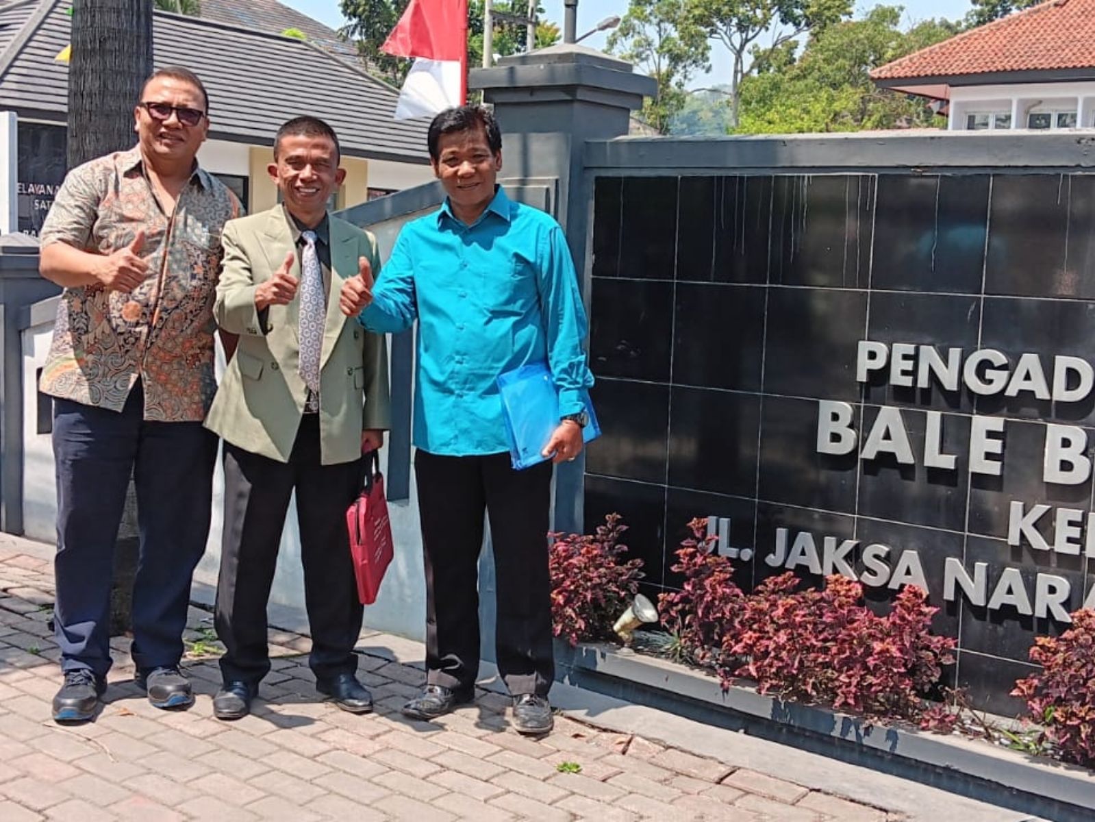 Sidang Perdana di PN Bale Bandung